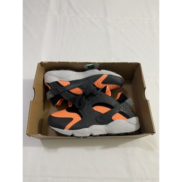 New Mens Size 9 Black Orange Nike Air Huarache Crater PRM Running Shoes main image 11